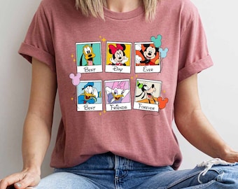 Disney Mickey Best Day Ever, Best Friends Forever Shirt, Disney Mickey's Friends, Mickey, Minnie, Pluto, Daisy Duck, Donald Duck, Goofy Tee