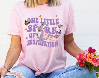 Disney Figment One Little Spark Of Inspiration Shirt, One Little Spark Of Inspiration Shirt, Disney Figment Travel Shirt, Disney Figment Tee