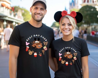 Disney Snacks And Cars Movie Tow Mater Best Day Ever Shirt, Best Day Ever With Mater,Snacks Shirt, Disney Vacation Tee, Disney Travel Tee
