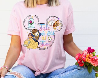 Beauty and the Beast Belle Shirt, Tale As Old As Time Shirt, Disney Beauty and the Beast Shirt, Walt Disney Pictures Shirt, Disney Belle Tee