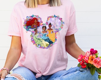 Black Little Mermaid Shirts, Afro Little Mermaid, Black Ariel Shirt, Afro Disney Princess, Black Girl Shirt, Princess Gift Shirt