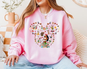 Disney Moana Christmas Themed Shirt, Disney Moana Aduilt-Youth-Toddler Sweatshirt, Moana Christmas Sweatshirt, Moana Hoodie