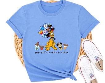 Best Day Ever Disney Shirt, Disney Pluto Shirt, Disney Group Shirt, Disney Matching Shirt, Best Day Ever Shirt, Best Day Ever Matching Shirt