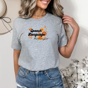 Retro Speech Therapy Shirt,Speech Pathology Shirt,Boho SLP Shirt,Speech Language Pathology Gift,Speech Graduation Gift,Retro Flowers,Therapy
