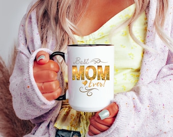 Mother's Day Mug,Mother's Day Gift,Best Mom Gift,Birthday Gift for Her,Floral Mug,Flower Gift,Women's Gift,Mom Mug,Mom Birthday Gift