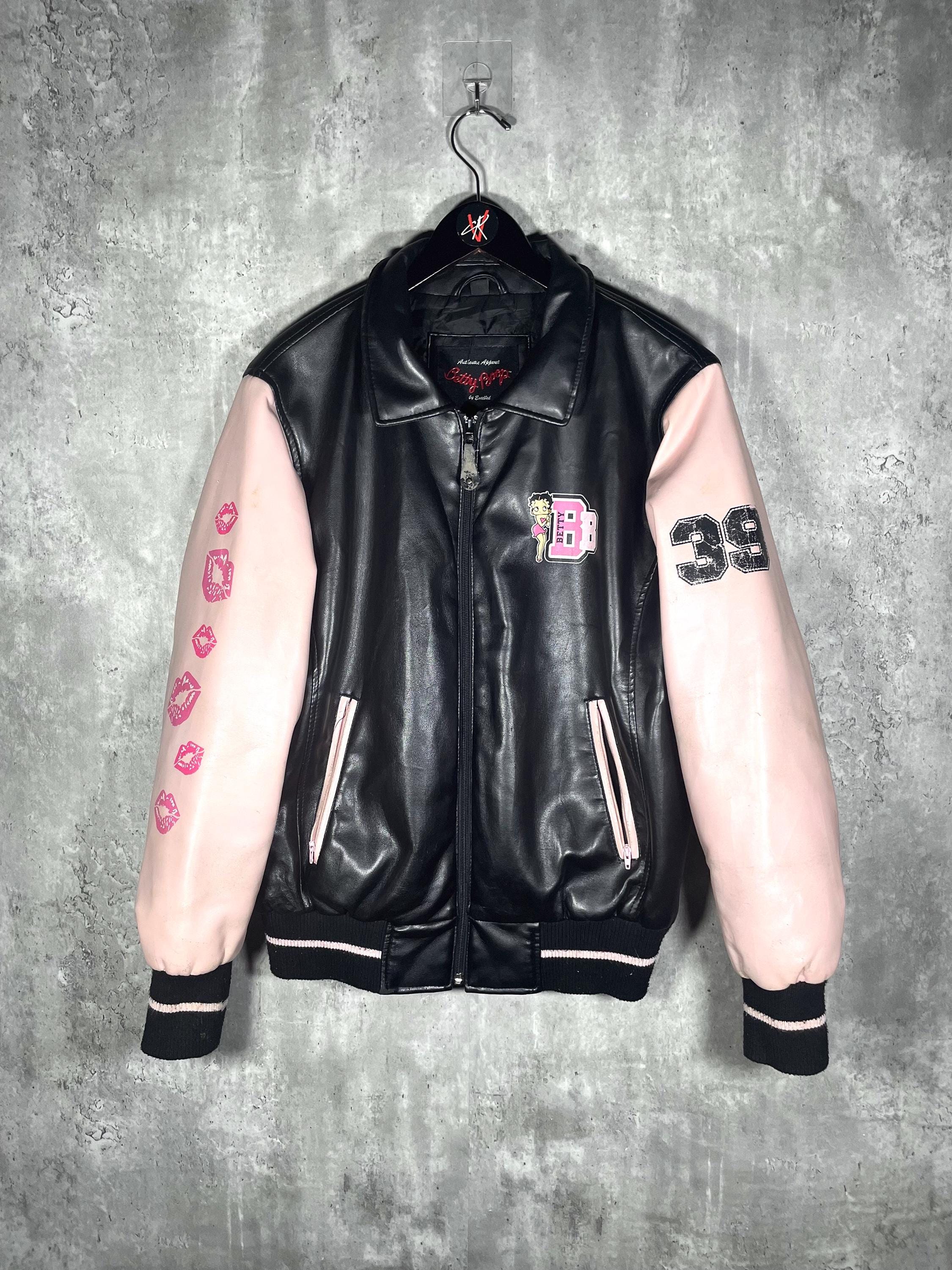 Betty Boop Leather Jacket - Etsy
