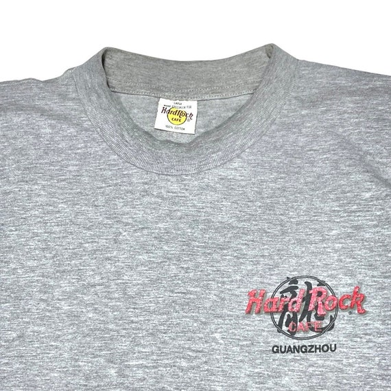 Vintage 90s Hard Rock Cafe Puerto Vallarta Grey B… - image 5