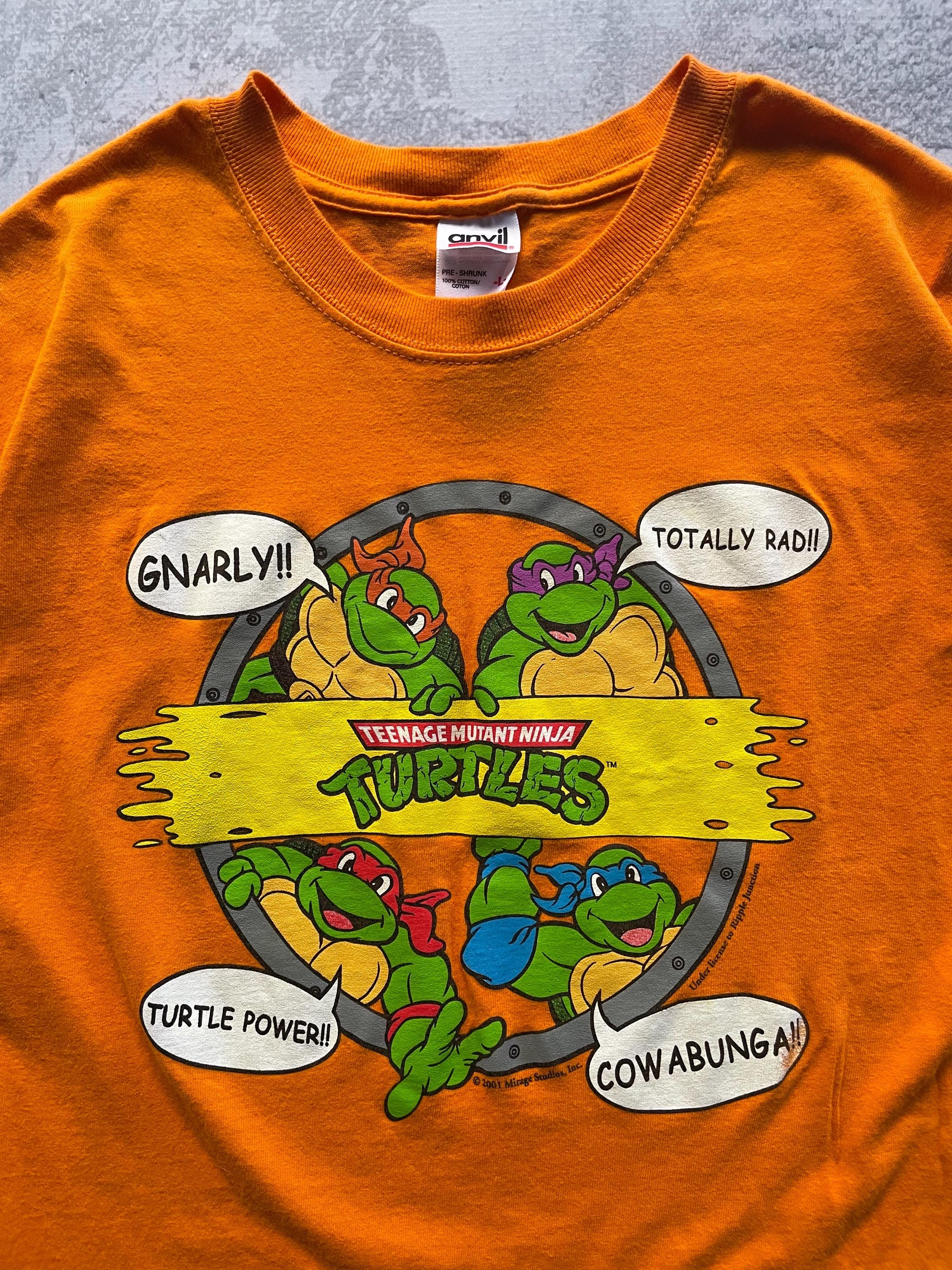 2001 ミュータント タートルズ Tシャツ L ヴィンテージ | ANDOUILLERIE.FR