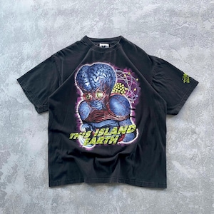 Vintage 1997 Universal Studios Monsters Island Earth Alien Sci Fi T Shirt