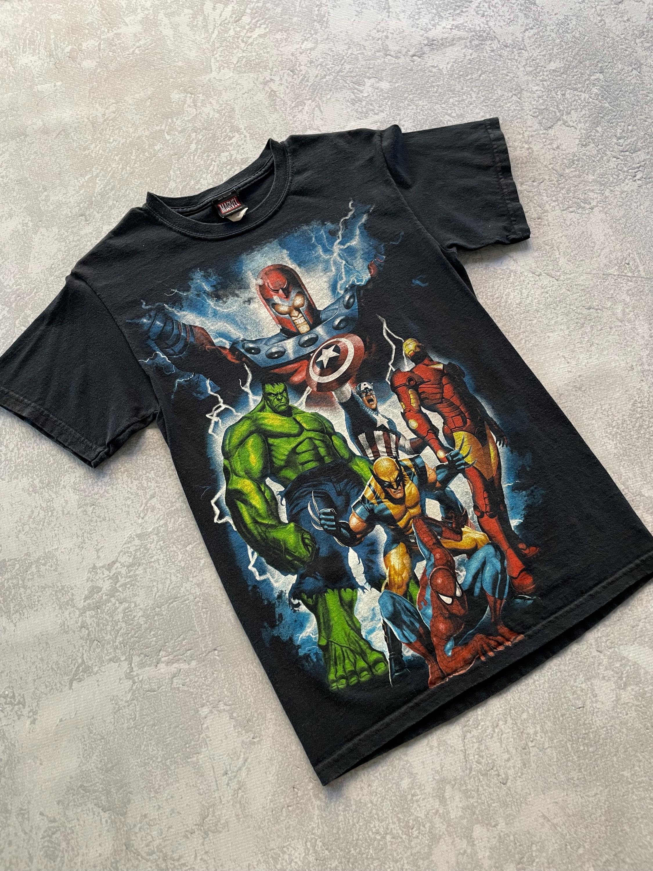 Rare Vintage Marvel Comics Punisher TShirt Sz XL THQ VIDEO GAME PROMO VHTF TEE e