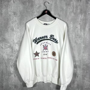Vintage 1993 Warner Bros SOFTBALL LEAGUE Crewneck