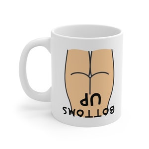 Bottoms Up 2, 11oz, Ceramic Mug