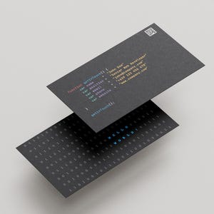 Programmer Developer Professional Business Card image 3