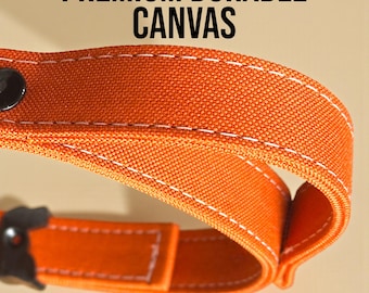 Dog Collar with Built-In Grab Handle | Heavy Duty Control Collar for Training