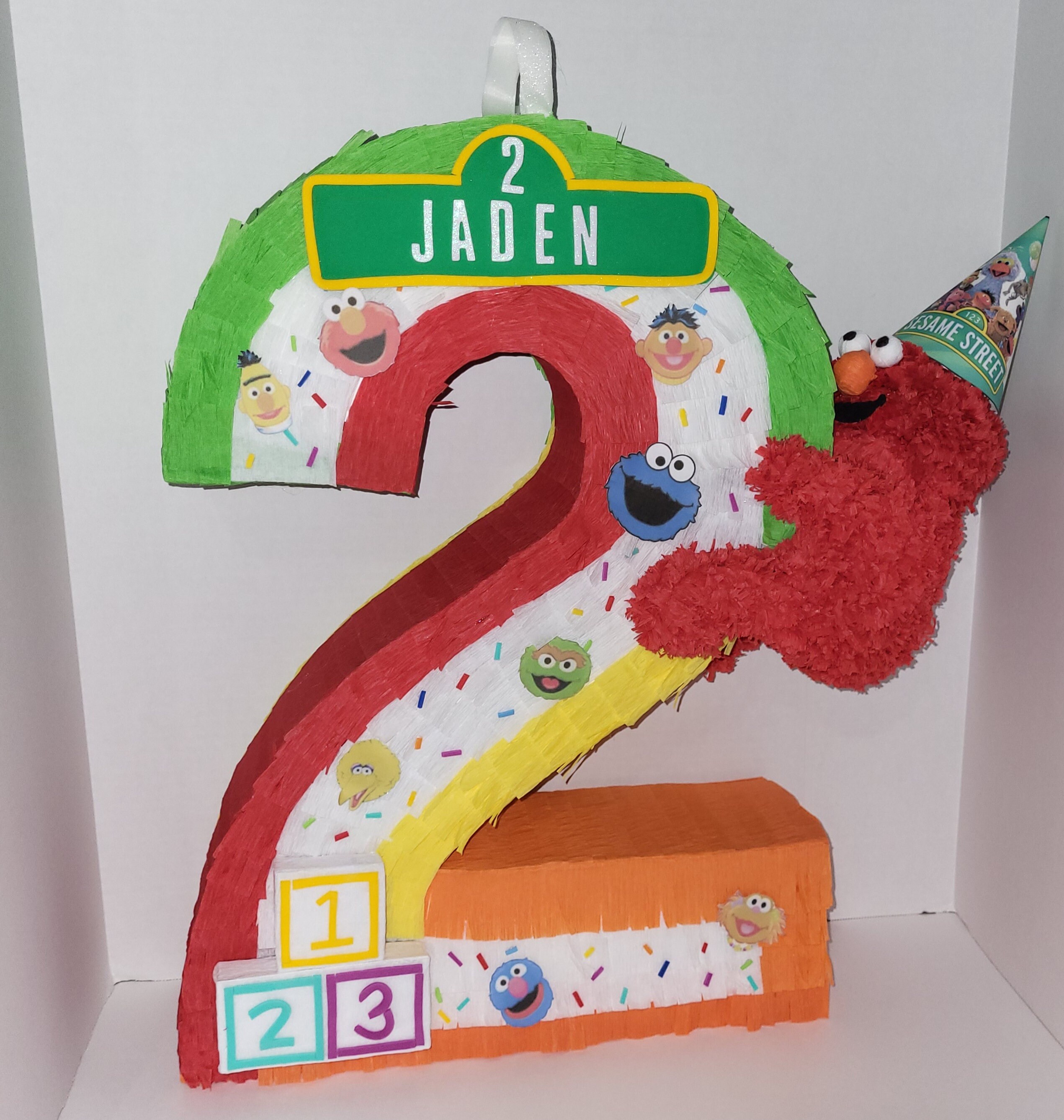 Elmo Piñata2 Sesame Street Party - Etsy