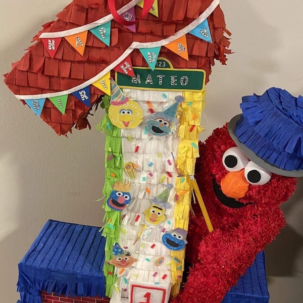 Elmo from Sesame Street #1 Piñata!