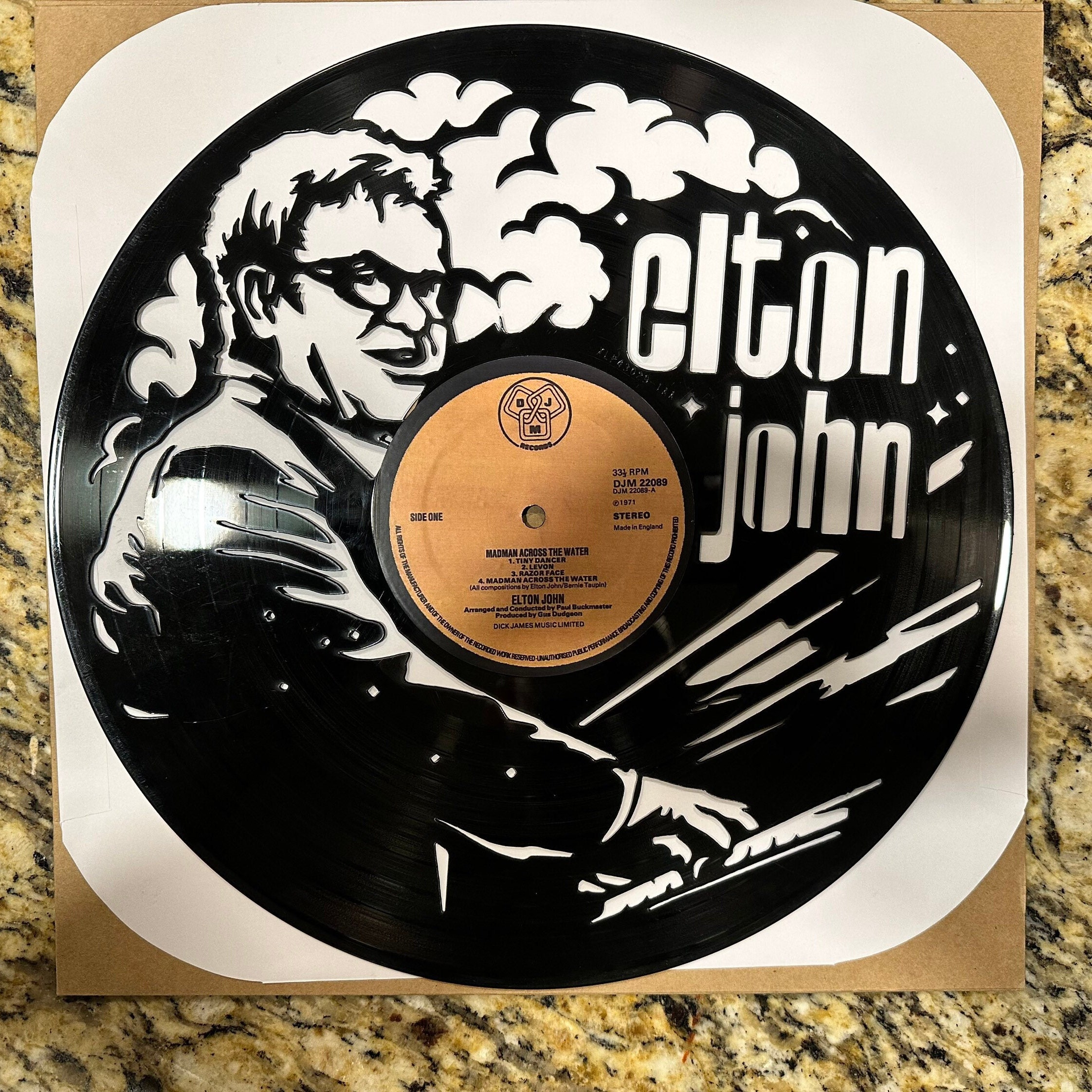 ELTON JOHN/CD GOLD DISC & PHOTO DISPLAY/LTD. EDITION/COA/ALBUM THE ONE