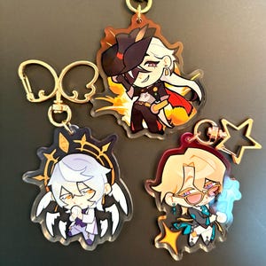 Honkai Star Rail Acrylic Keychains