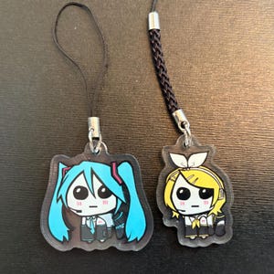 Vocaloid Yippe Acrylic Phone Charms