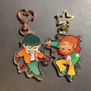 Disco Elysium Acrylic Keychains