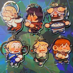 Dungeon Meshi Acrylic Keychains