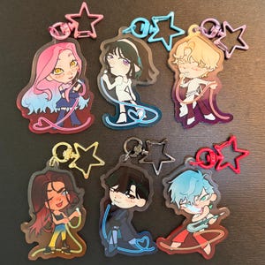 Alien Stage Acrylic Keychains