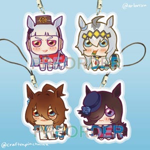 PREORDER Uma Musume Pretty Derby Acrylic Phone Charms