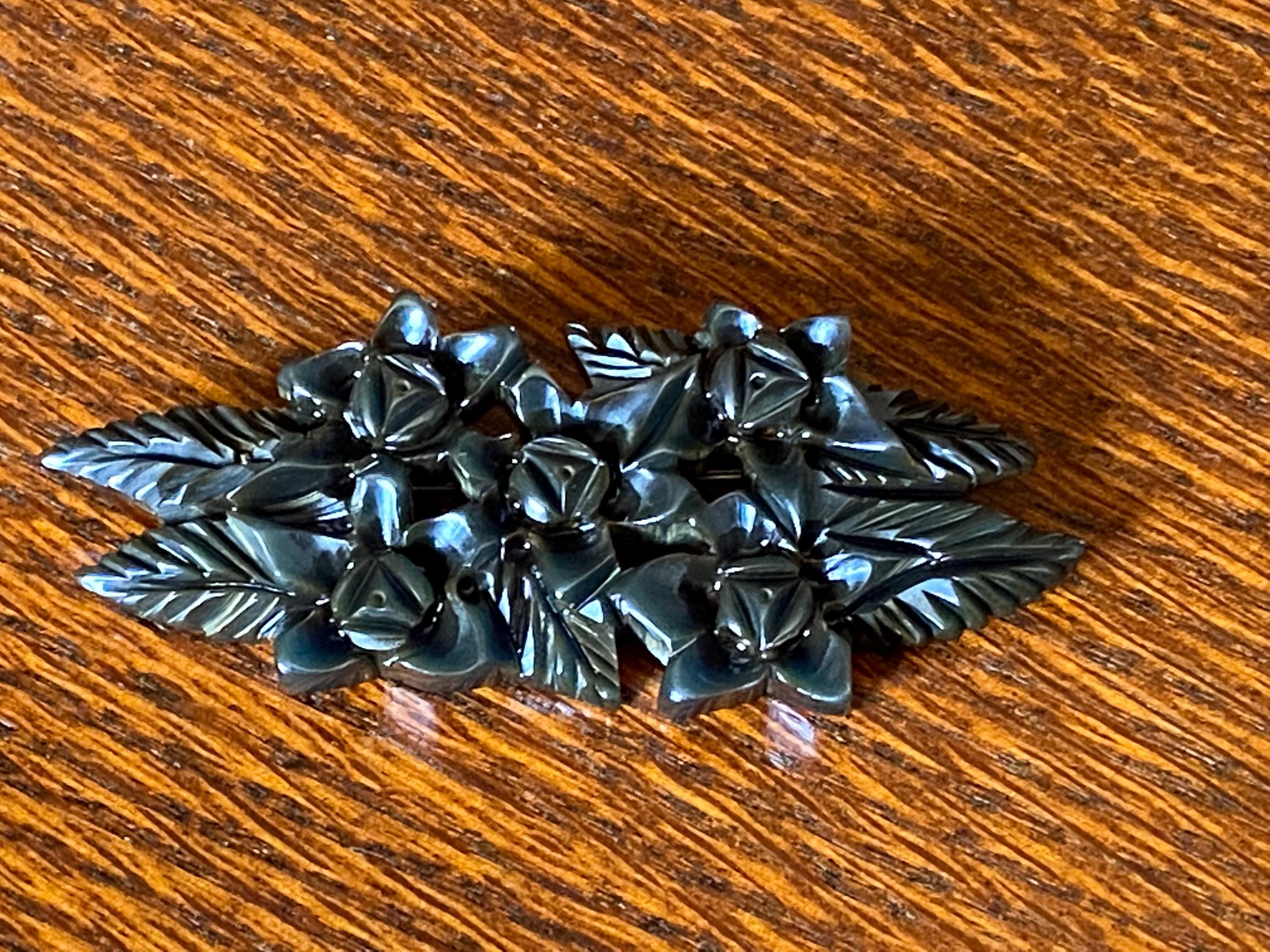 Bakelite Brooch - Etsy