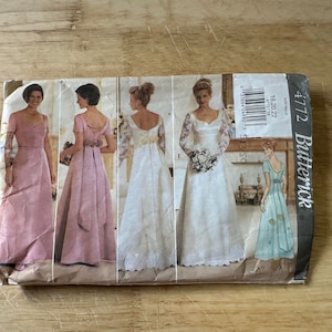 Vintage sewing patterns, Butterick 4772 Bridal