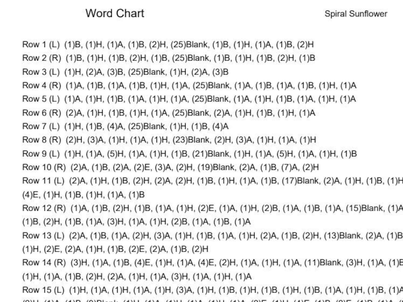 Spiral Sunflower Necklace Beaded Pattern, PDF Pattern Beaded Gerdan