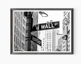 NYC Street Photography Print: Black and White New York City Wall Art - Etsy