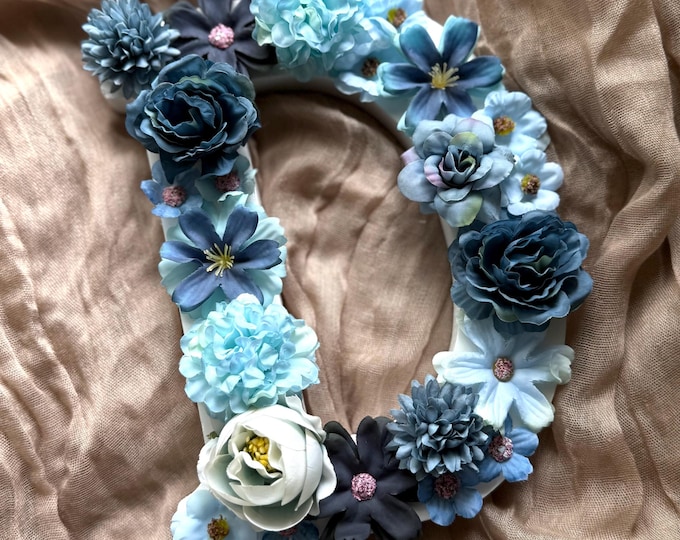 Floral Letter Decor | Personalized Flower Monogram