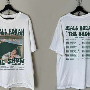 Niall Horan Graphic Shirt, Niall Horan 2023 Shirt, Niall Horan track list, The Show T-Shirt Gift for men women unisex tshirt