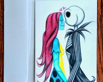 Jack and Sally kind of Love Card