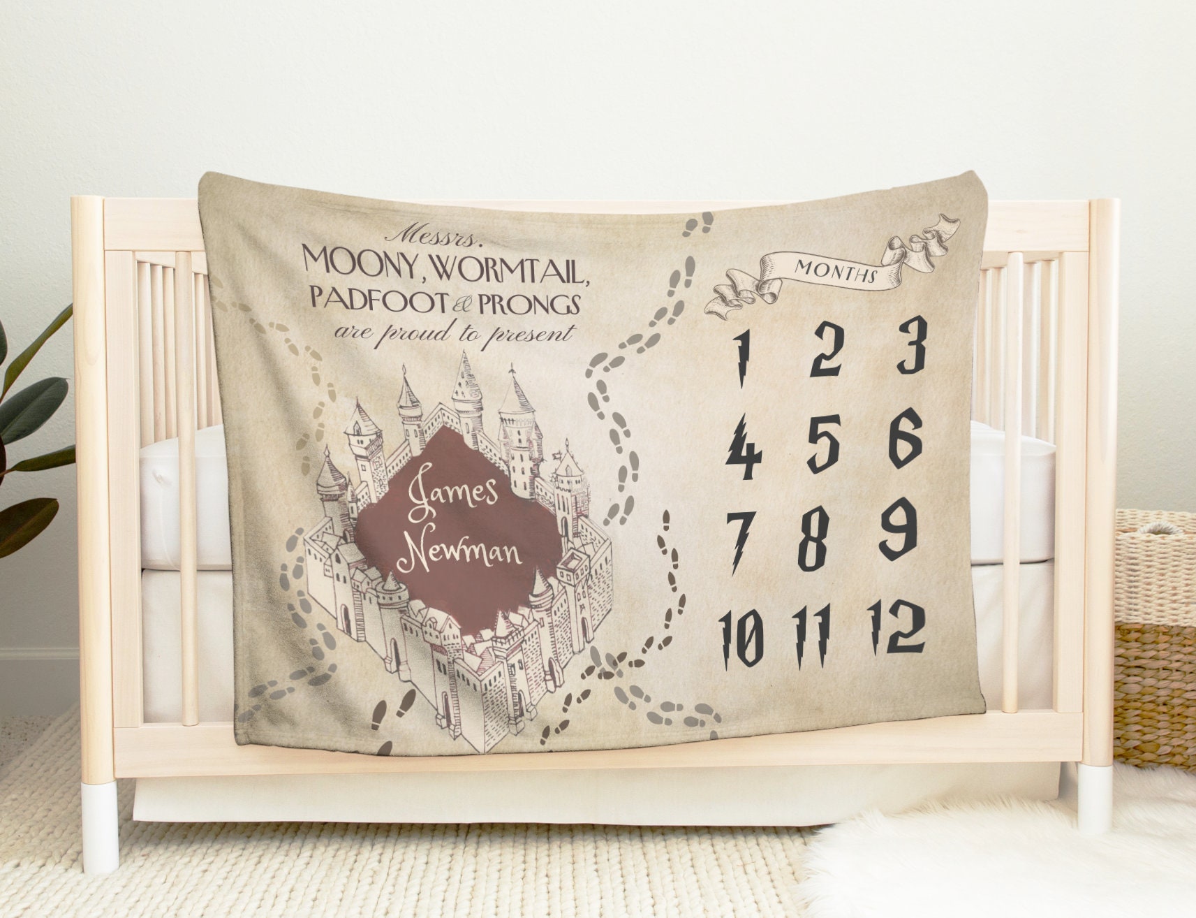 Harry potter extremos month blanket