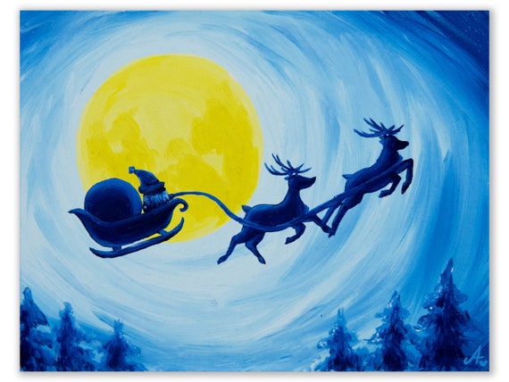 Christmas Paint Your Own Bath Bombs - Santa and Reindeer