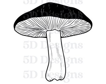 Champignon SVG, champignon PNG, champignon Clipart