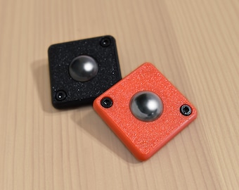 Stainless Steel Roller Ball Fidget: Minimalist Desk Toy