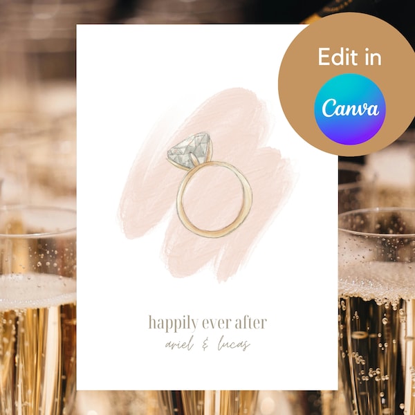 Engagement Cards - Etsy
