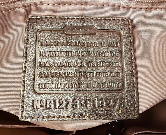 Coach Vintage "Rare Limited Edition" Canvas Tote … - image 9