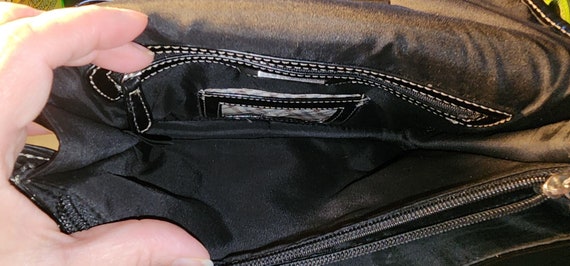 Giani Bernini Black Shoulder Crossbody Bag 5 Comp… - image 4