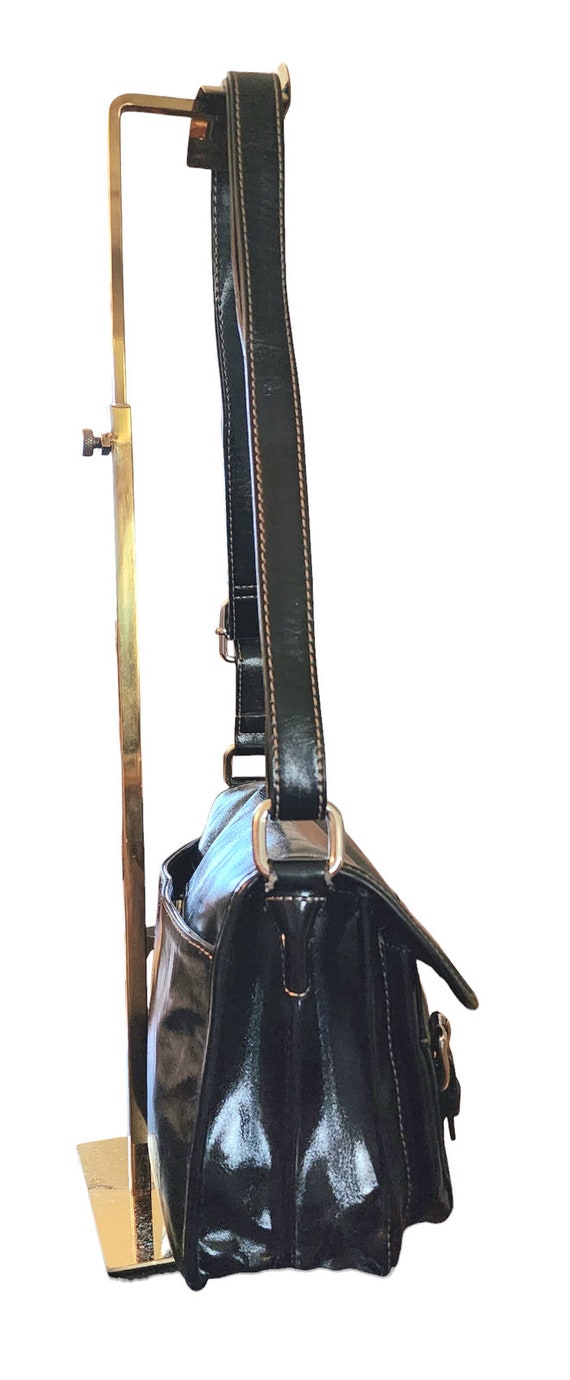 Giani Bernini Black Shoulder Crossbody Bag 5 Comp… - image 2