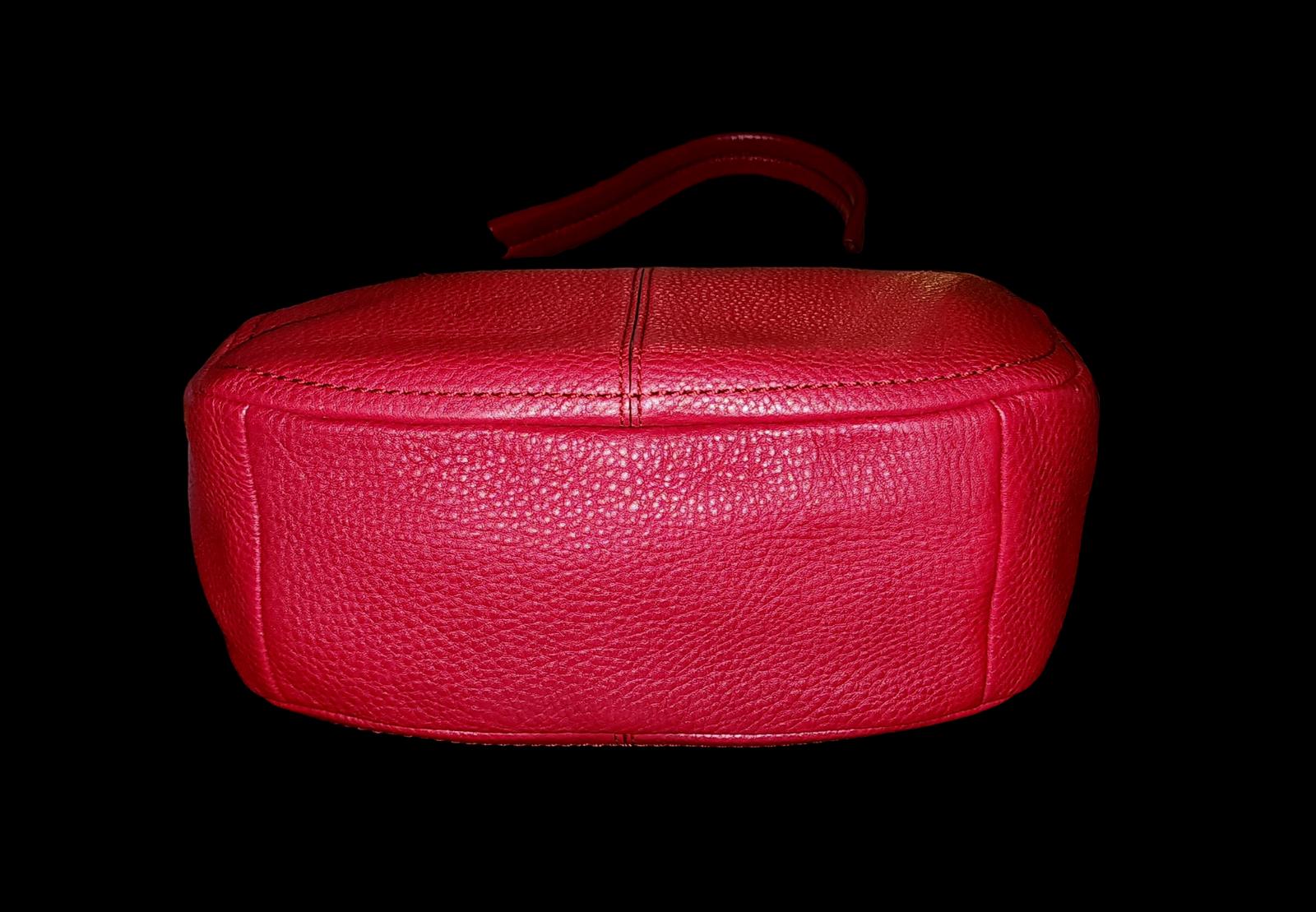 Cole Haan Red Leather Tote Bag Etsy Ireland