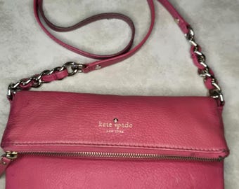 Kate Spade Cobble Hill Krista classic pink leather crossbody