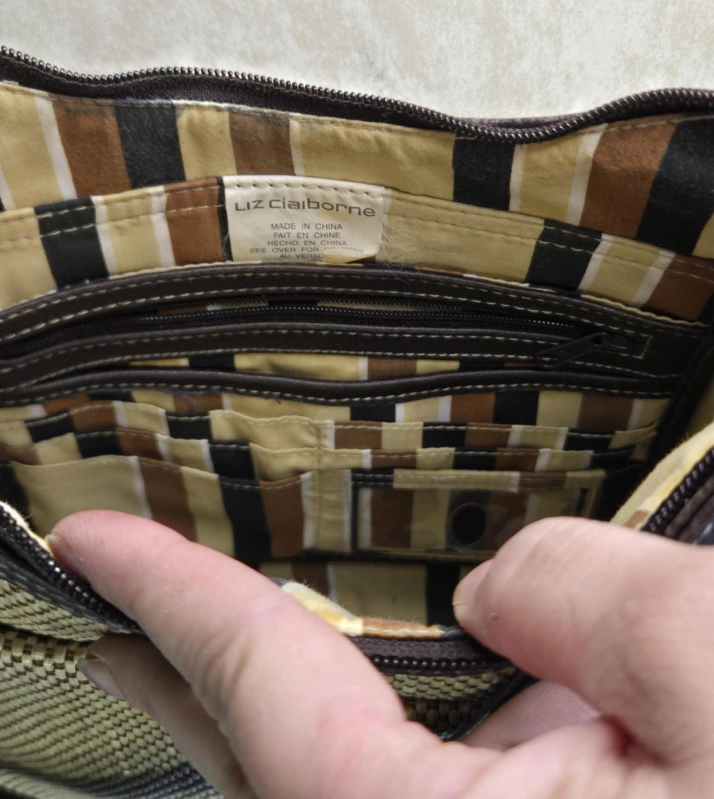 Crazy Horse A Liz Claiborne Company Red Plaid Shoulder Bag
