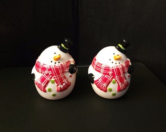 Toi Collections Ceramic snowman Salt & Pepper Shakers