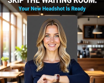 Professionelle Headshot-Retusche | Linkedin, Lebenslauf & Business Branding (Digital- oder Druckoptionen verfügbar)