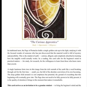 Oracle of The Celestial Sphere’s - Pentacles 20+ pages