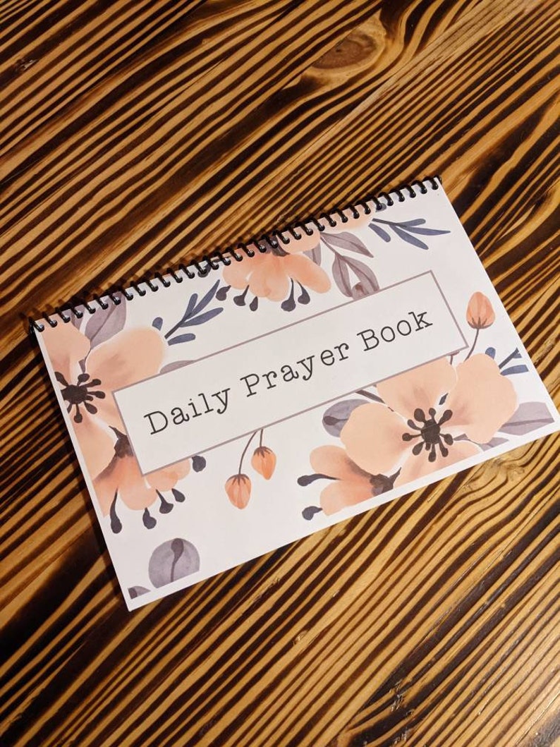 Daily Prayer Book Etsy