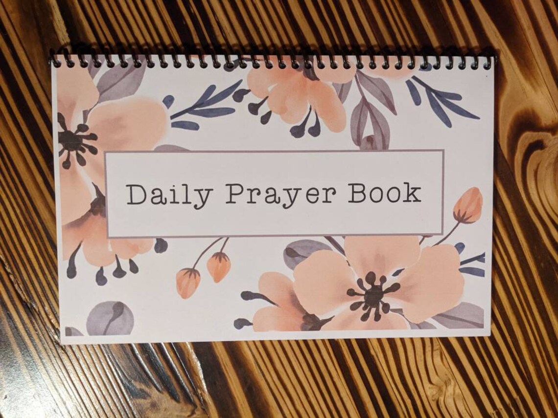 Daily Prayer Book Etsy